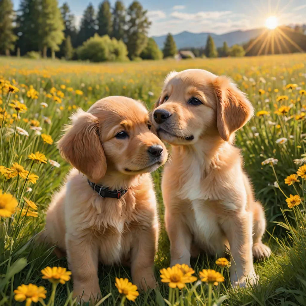 The shy little puppy.
