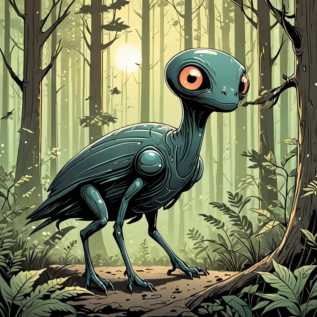 The Alien King of the Forest