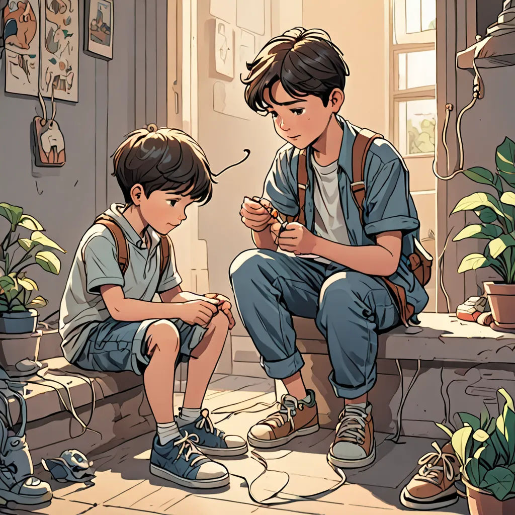 The Magic Shoelaces