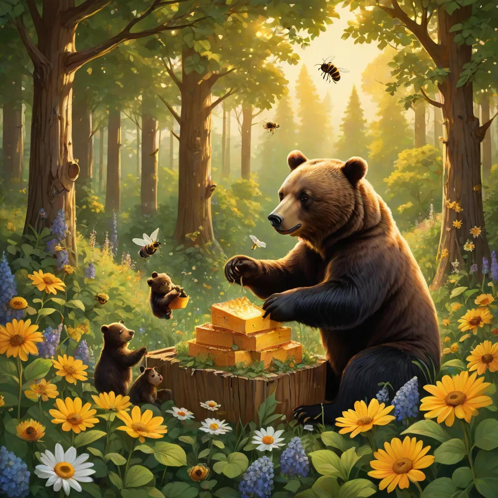 The Sweet Dance of Bees and Bears