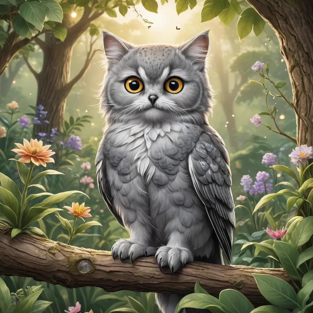 The Curious Kitten and the Magical Garden