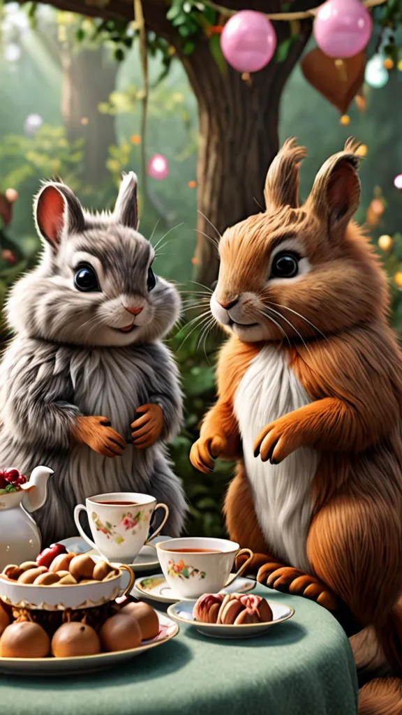 Fluffy And The Enchanted Tea Party