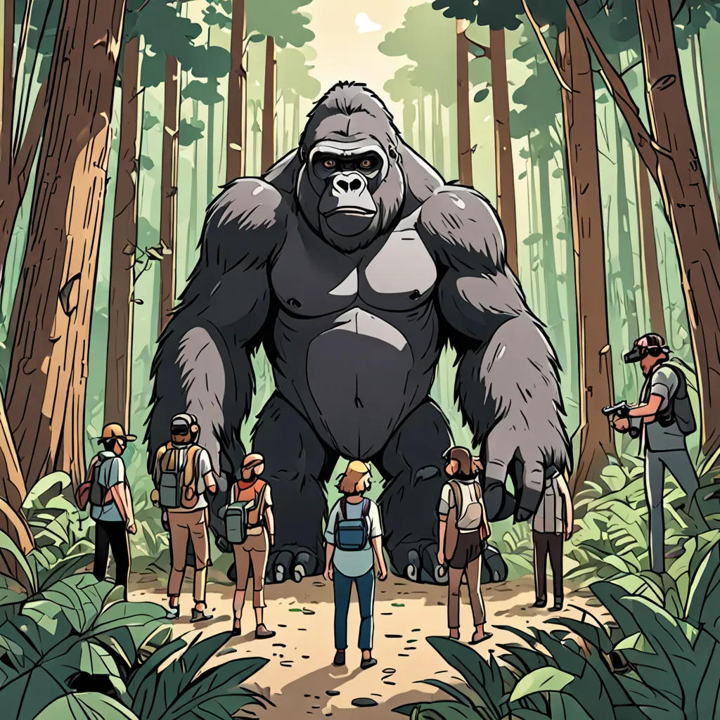 Escape from Gorilla Tag VR