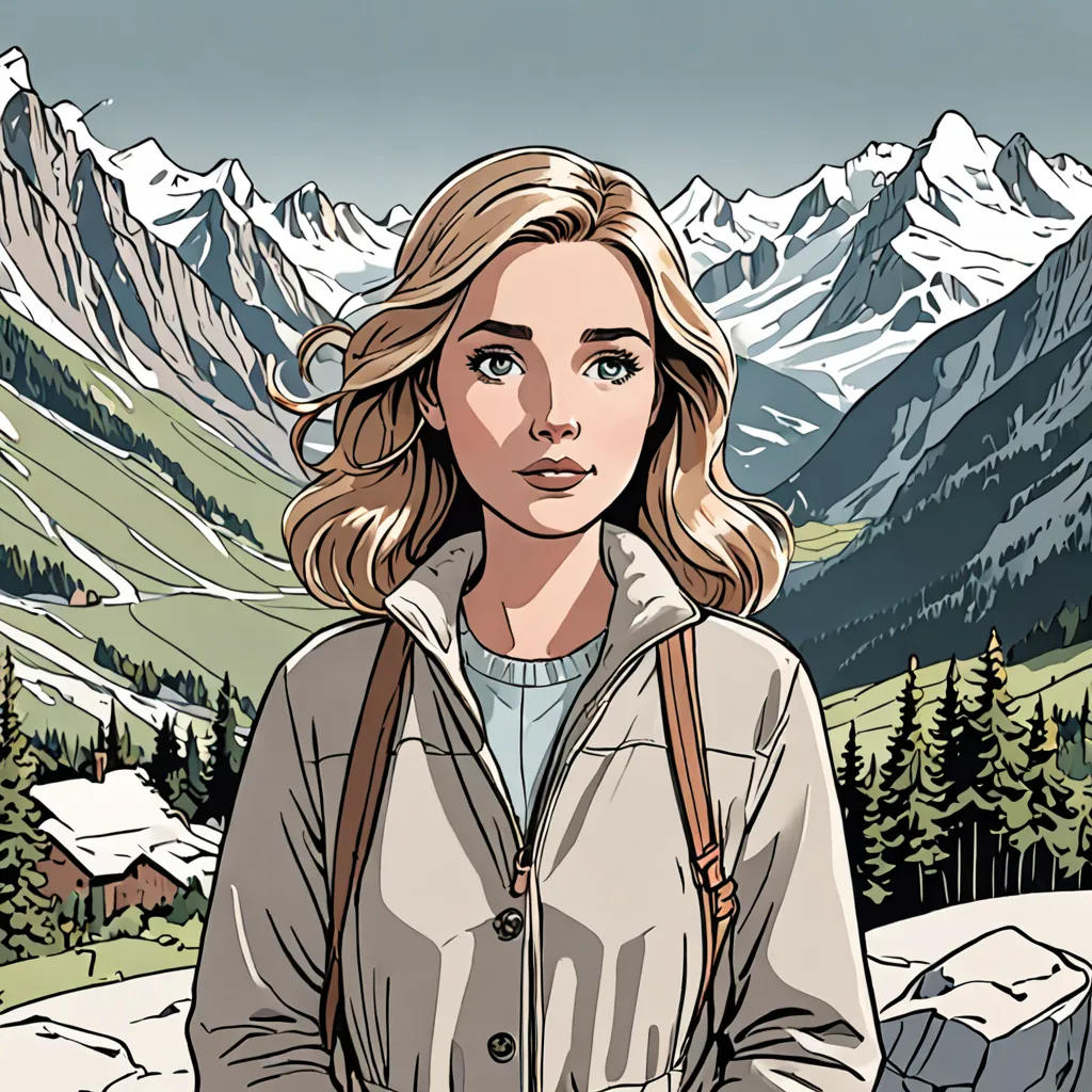 Heidi in the Alps