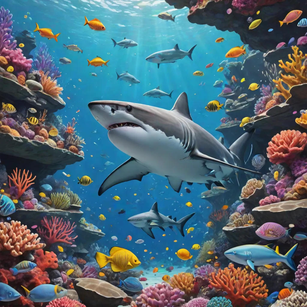 The Big Shark's New Friend