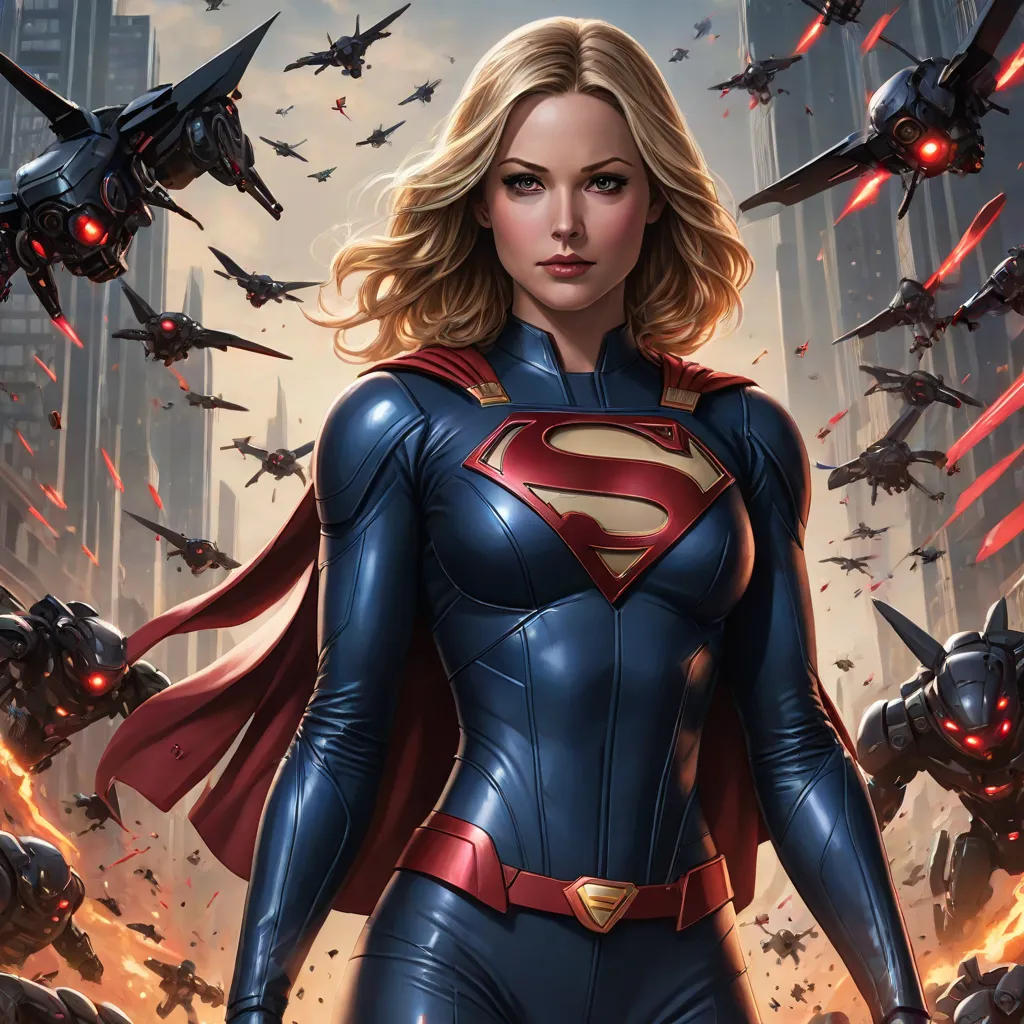 Supergirl and the Neuralink Drones