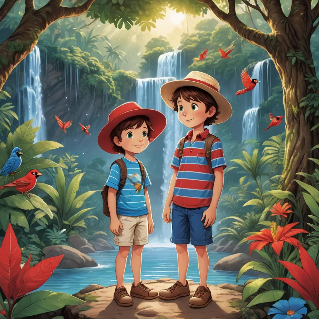 The Little Explorer and the Enchanted Island