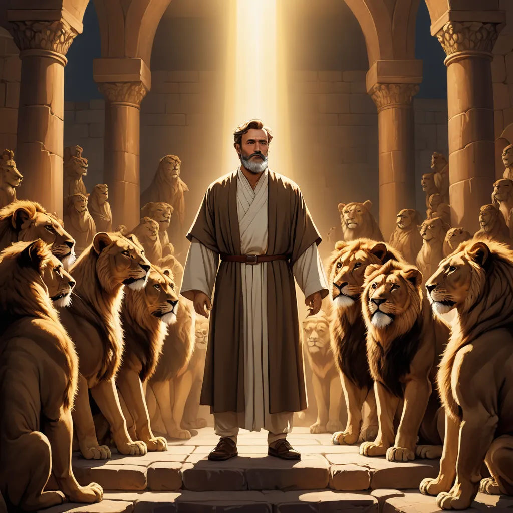 Daniel and the Lions' Den: A Tale of Faith