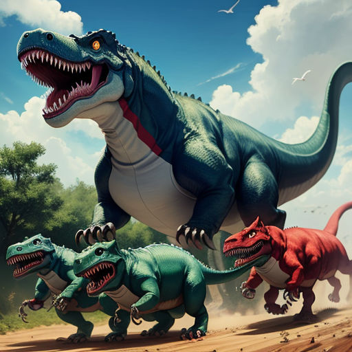 The Clumsy T-Rex's Revenge