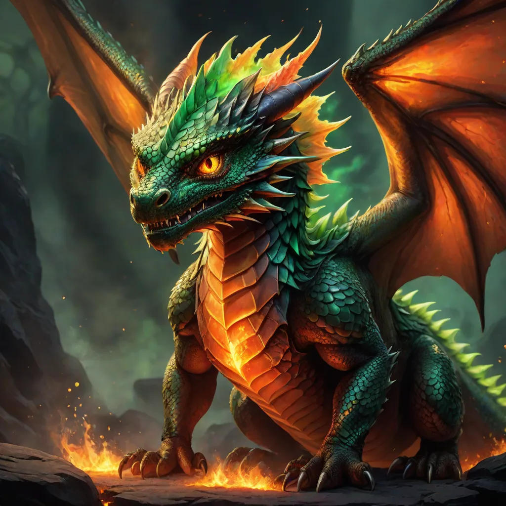 The Little Dragon Who Couldn't Fly
