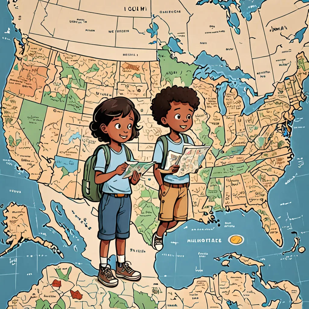 The American Adventure Coloring Book