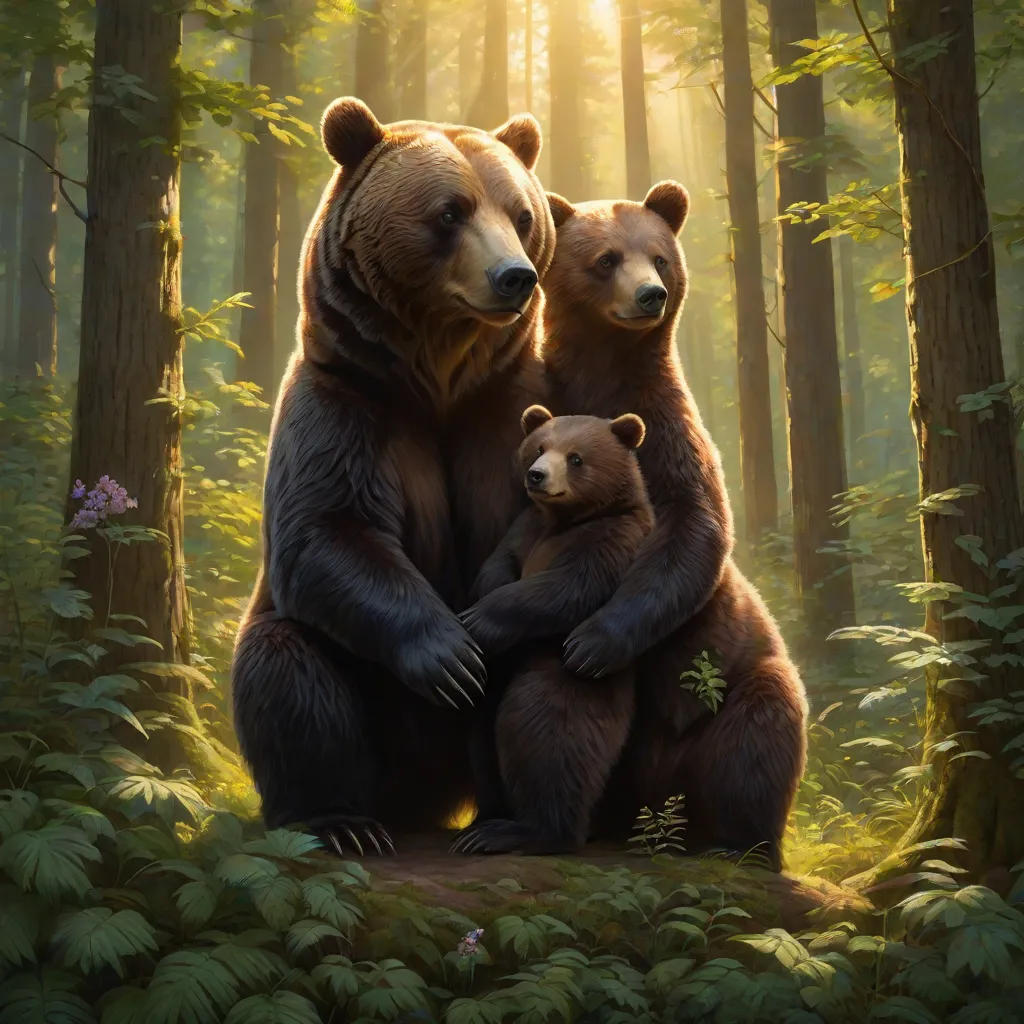 The Bear and His Little Sister