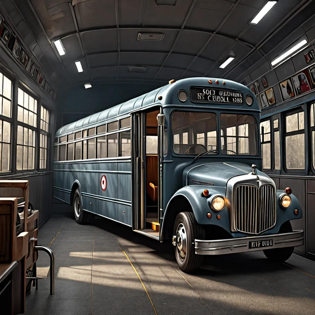 The Ghost Bus Goes to School