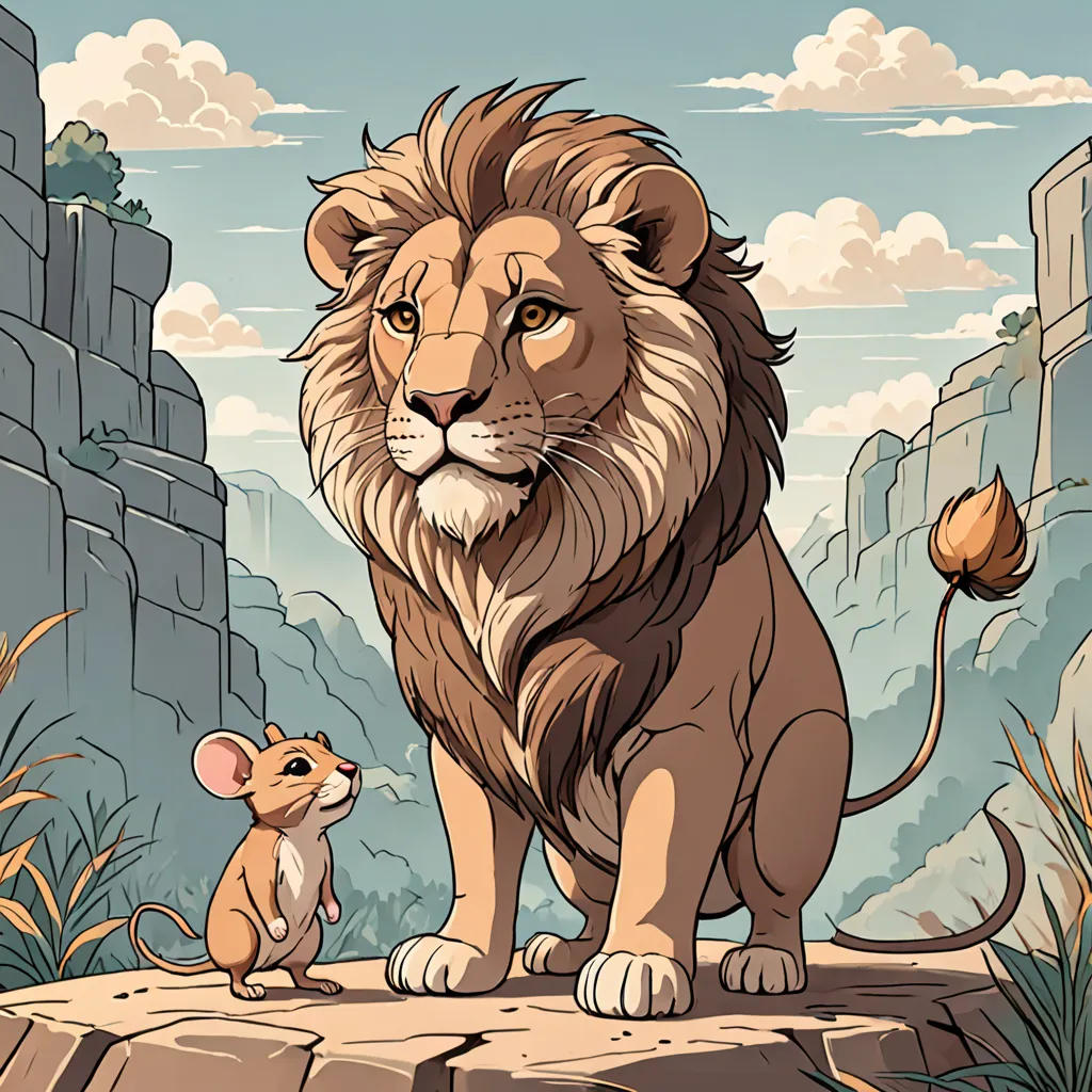 The Lion and the Mouse