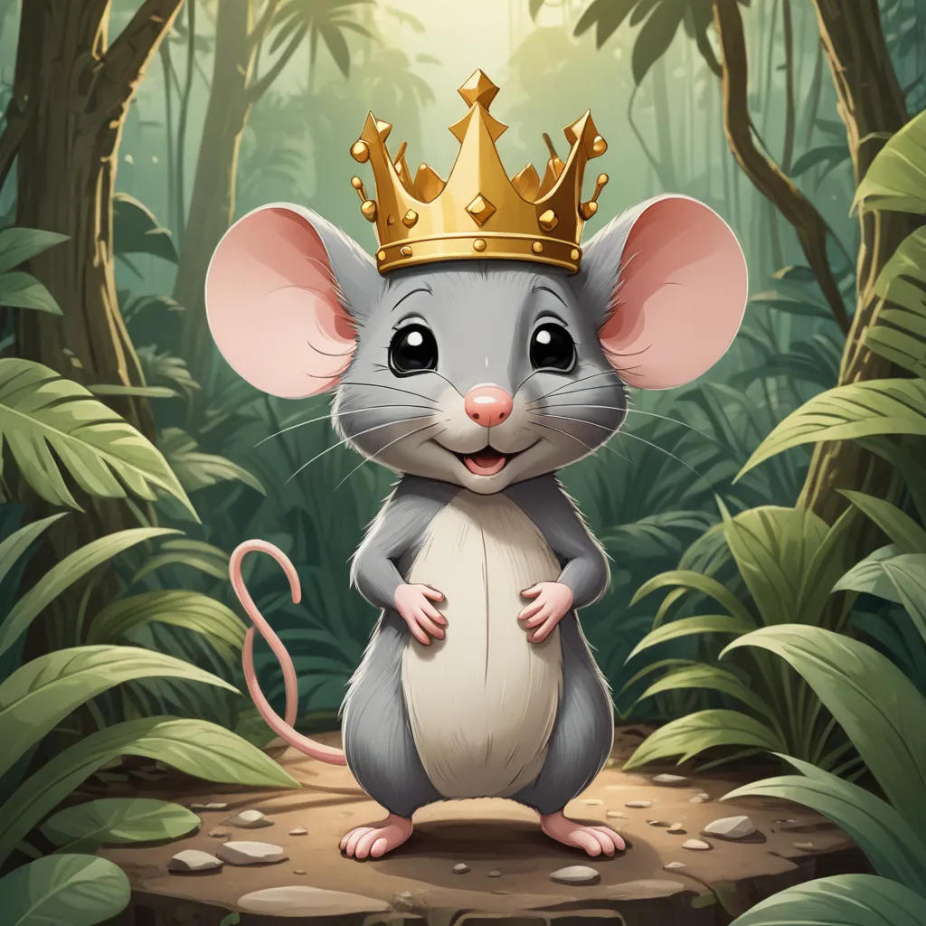 The Timid Mouse and the Jungle Throne
