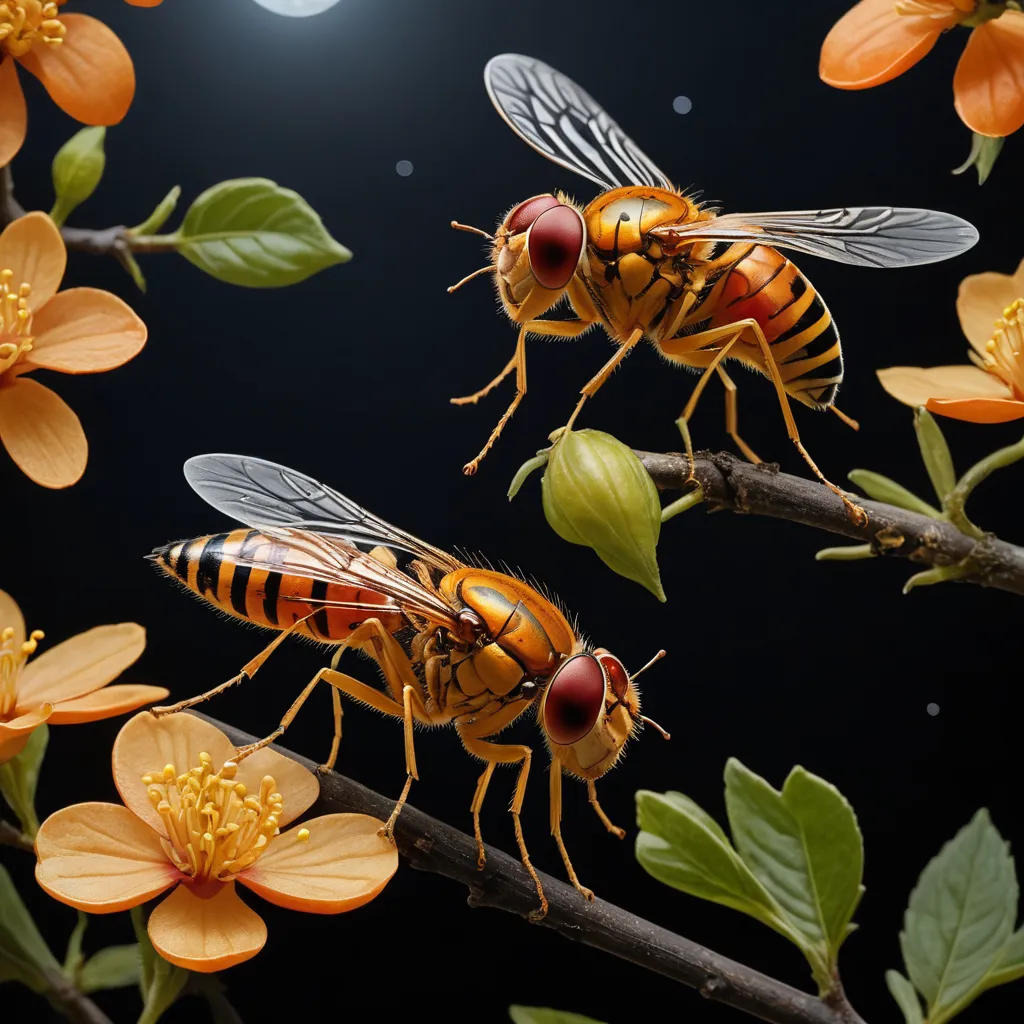 The Flight of the Fruit Flies