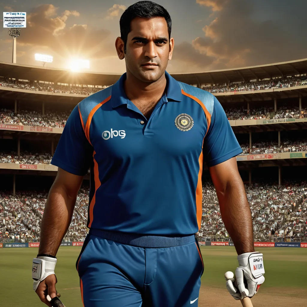 Captain Cool: The Unstoppable Journey of MS Dhoni