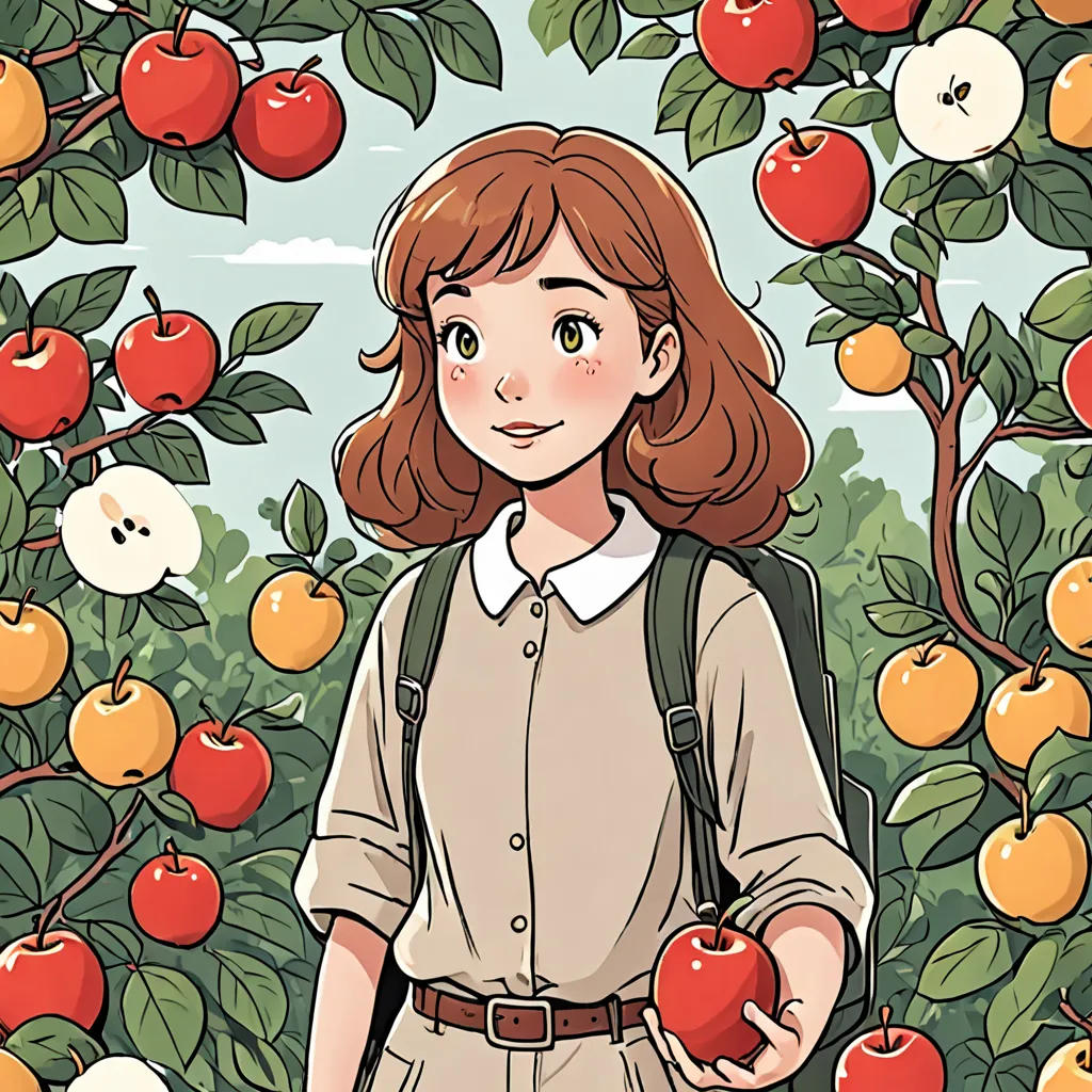 Annie the Alligator's Apple Adventure
