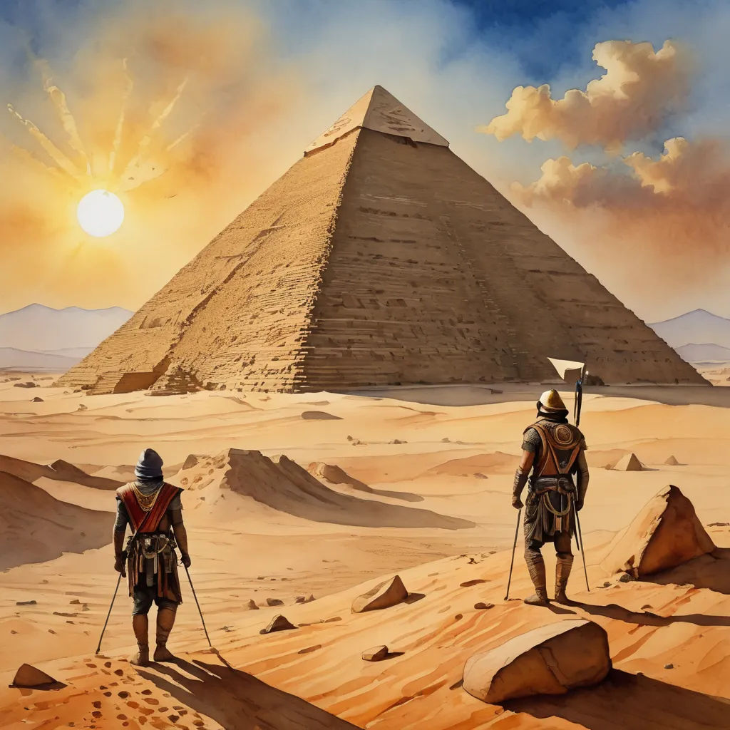 The Pyramid Puzzle - A Tale of Mystery between Stone and Engineering
