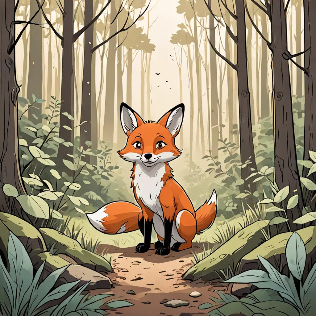 The Brave Bunny and the Lonely Fox