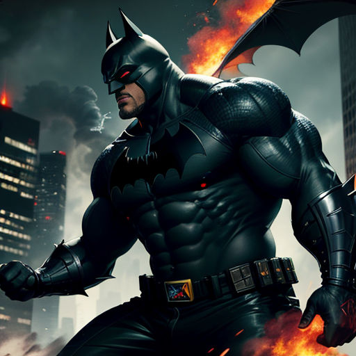 Godzilla vs Batman