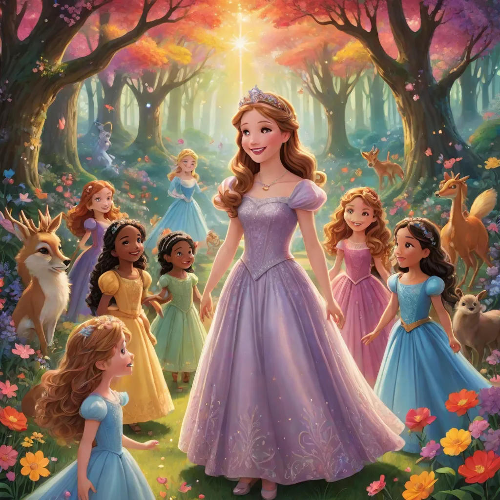 The Princess and Her Magical Friends