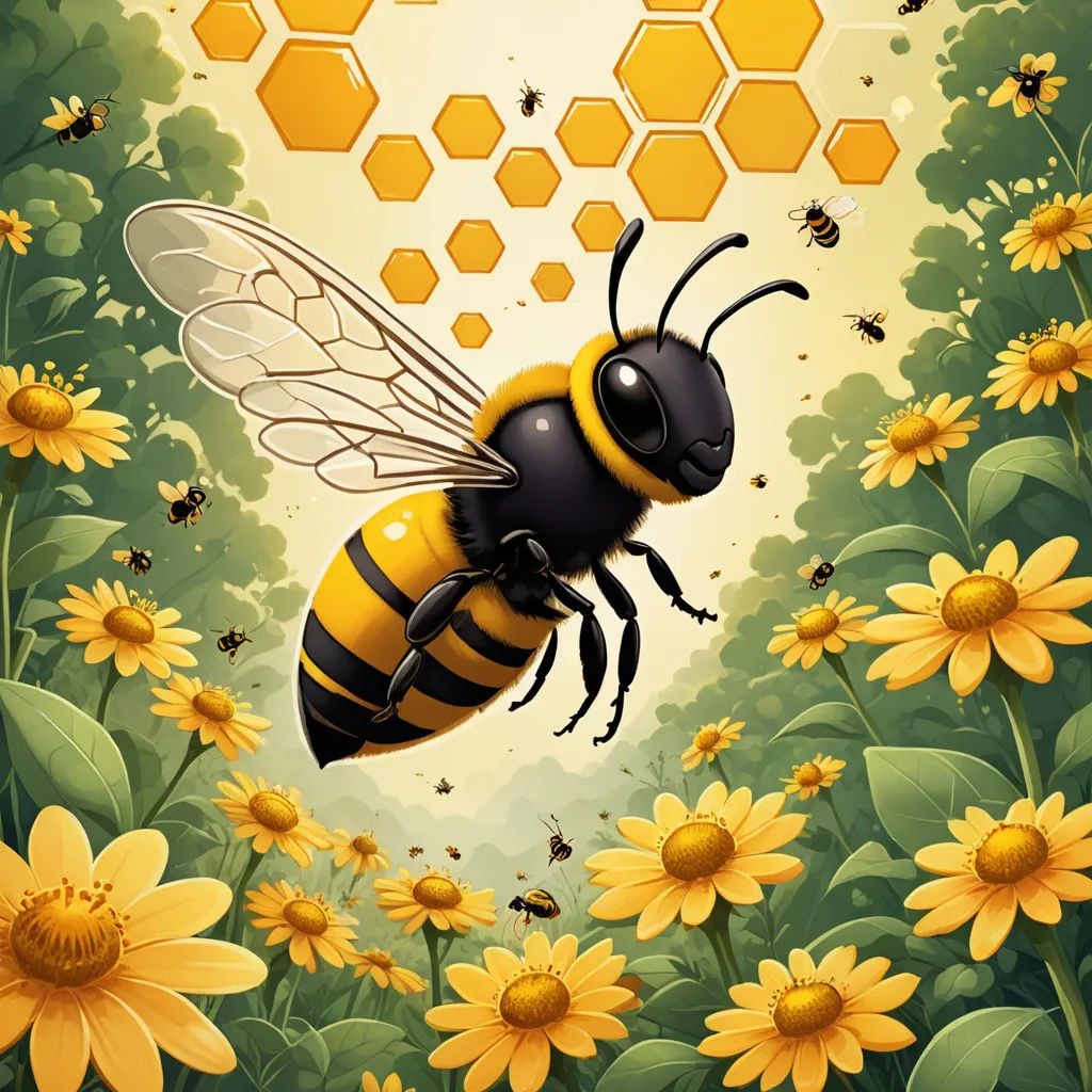 The Honey Bee's Attraction