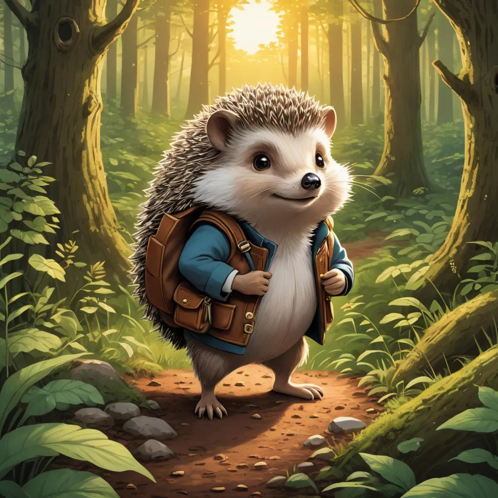 Percival the Resourceful Hedgehog