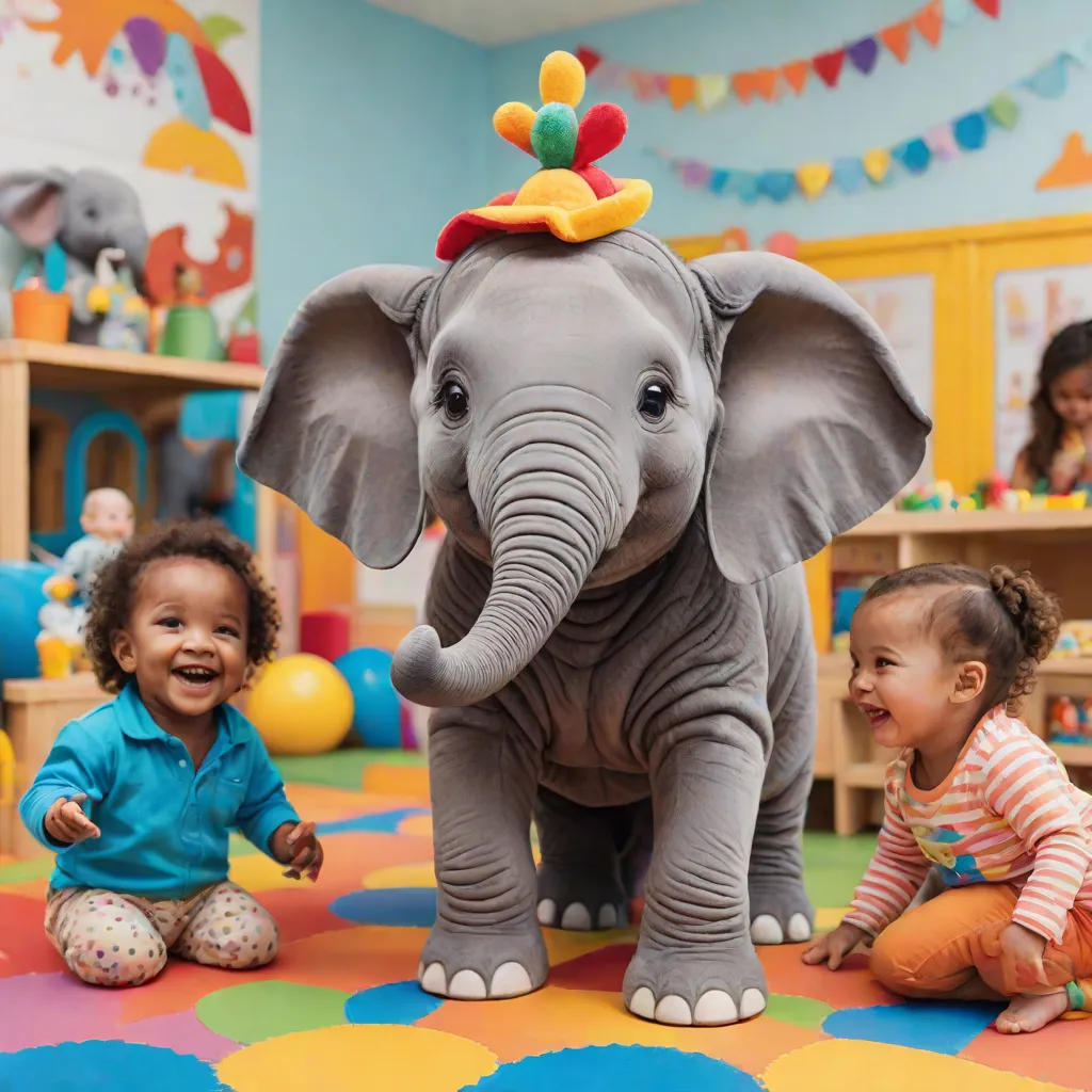 Ellie the Elephant's First Day of Daycare