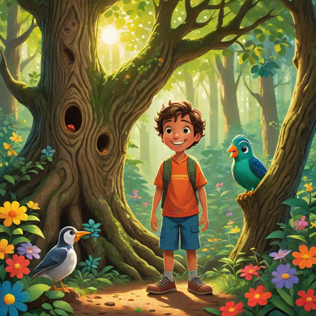 The Magical Adventure of Timmy and the Talking Tree