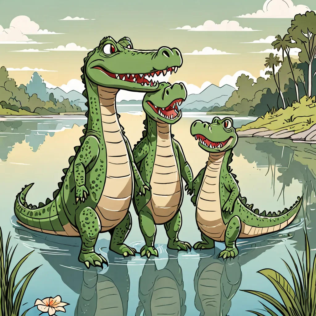 The Crocodile Couple