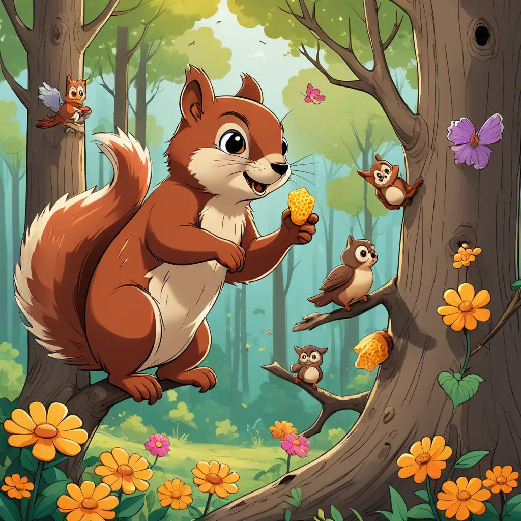 The Adventurous Squirrel