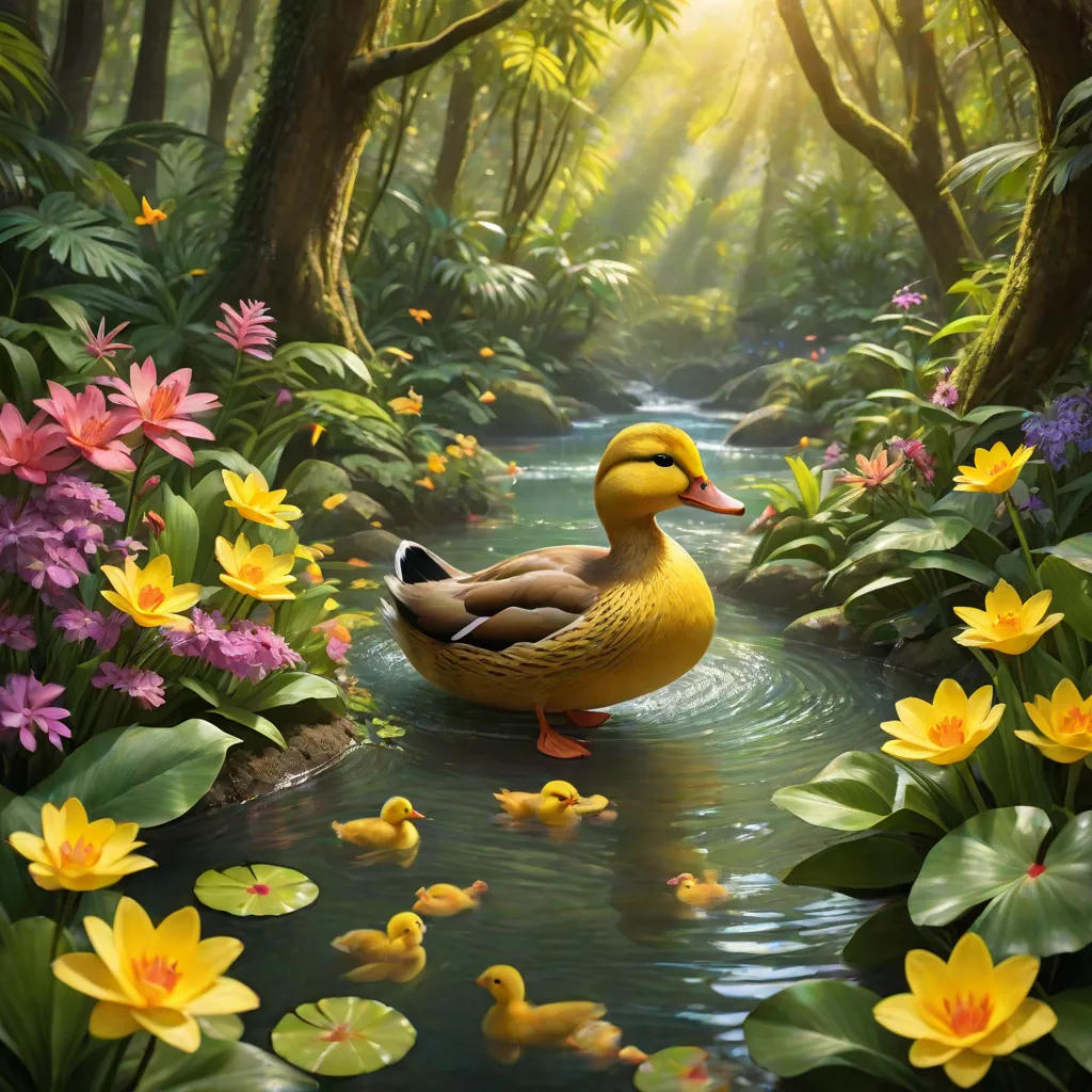 The Lost Duckling's Journey