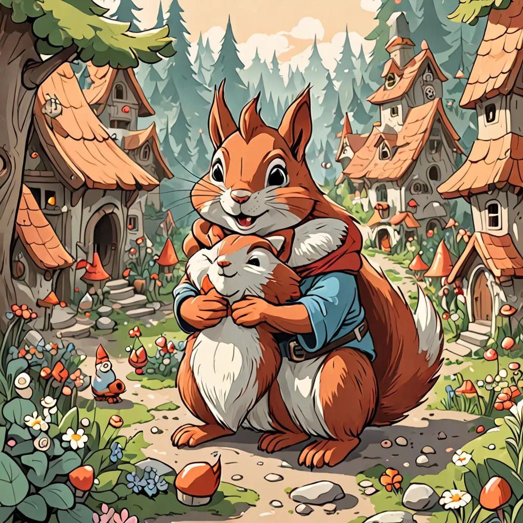 The Squirrel Family Reunion