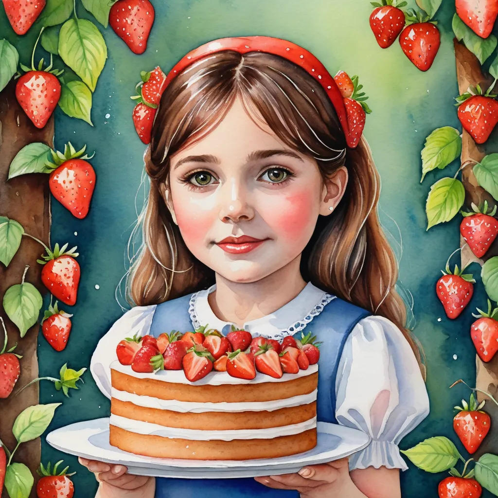 The Strawberry Cake