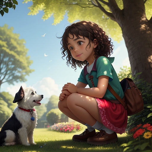 Lara and the Little Dog