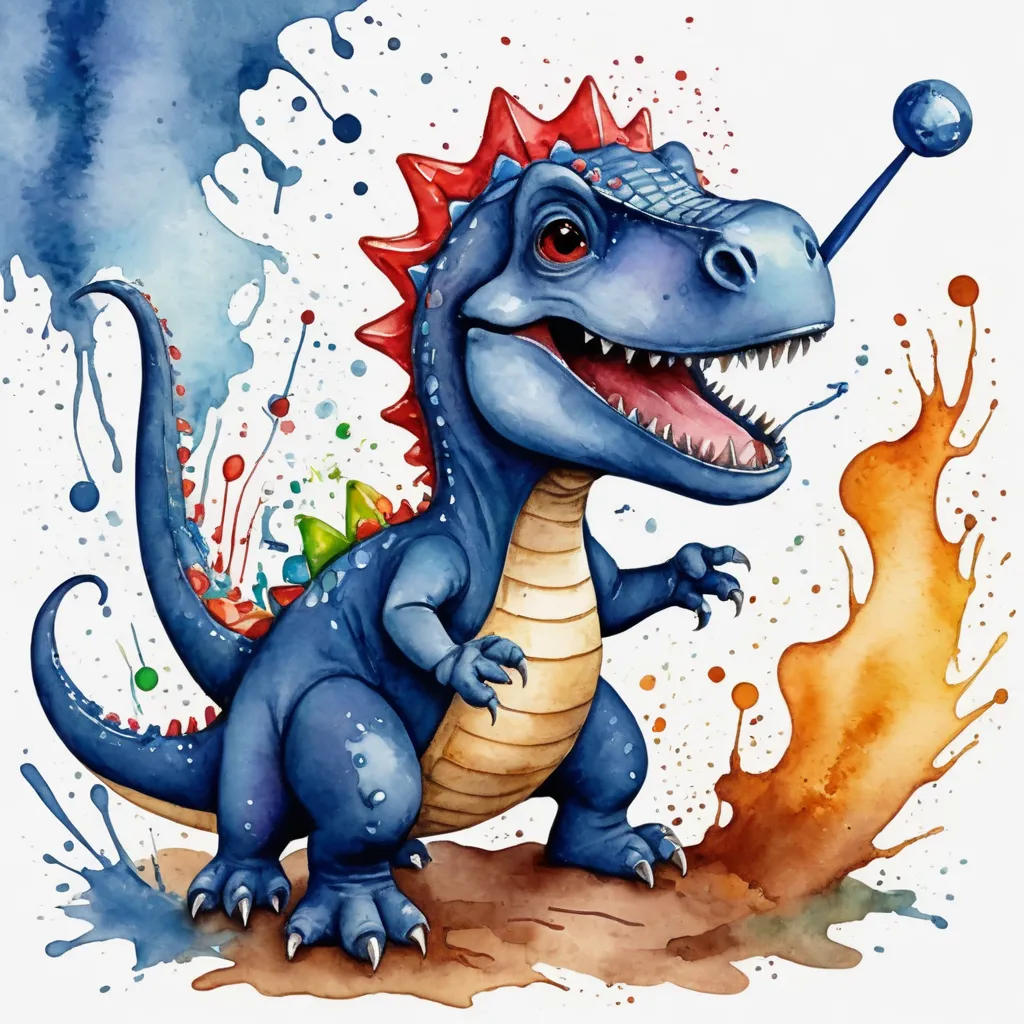 The Colorful Adventure of Dino