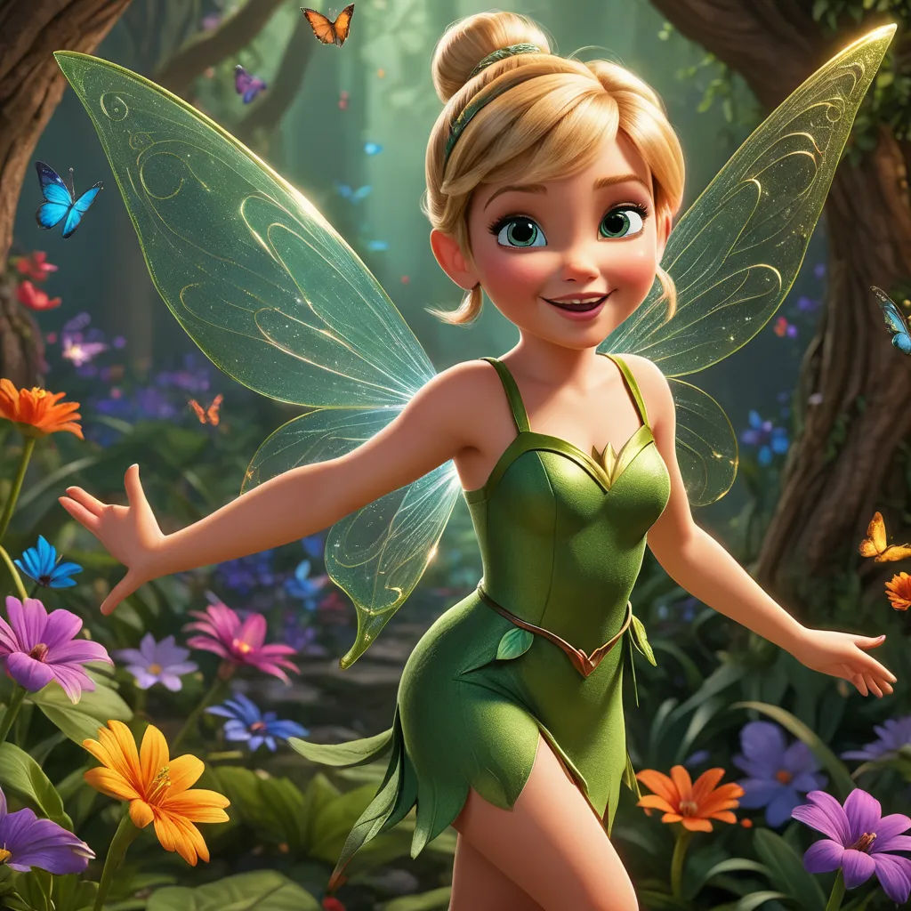 Tinkerbell and the Invaders of Shrek Characters