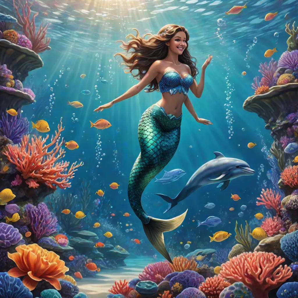 Bubbles and Tides: A Mermaid's Tale