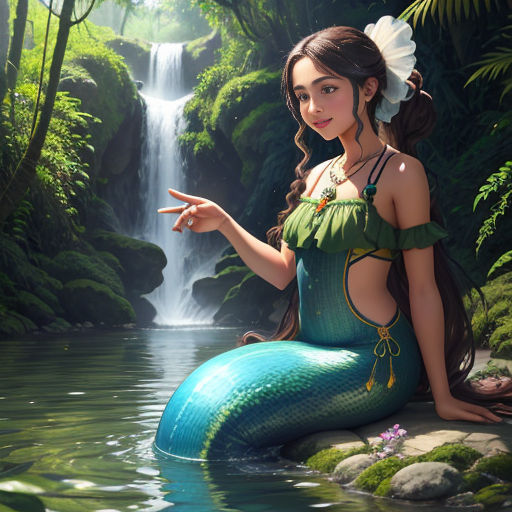 The Secret of the Enchanted Waterfall