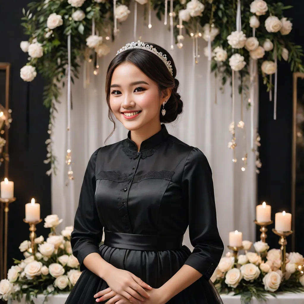 A Pregnant Maid Girl's Wedding