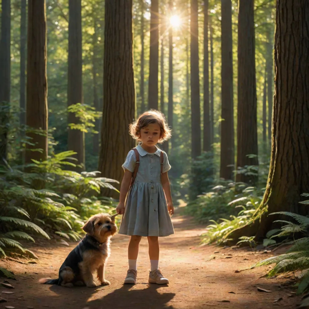 The Lost Girl and the Brave Little Dog