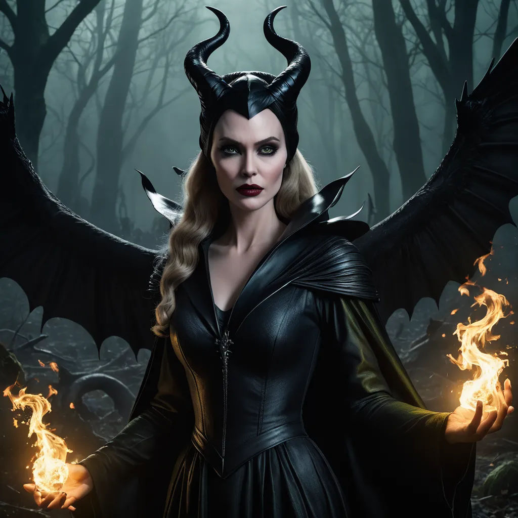 a woman dressed in a black dress with horns and wings on her head and a demon's wing, gothic art, a poster, Aramenta Dianthe Vail, promotional image