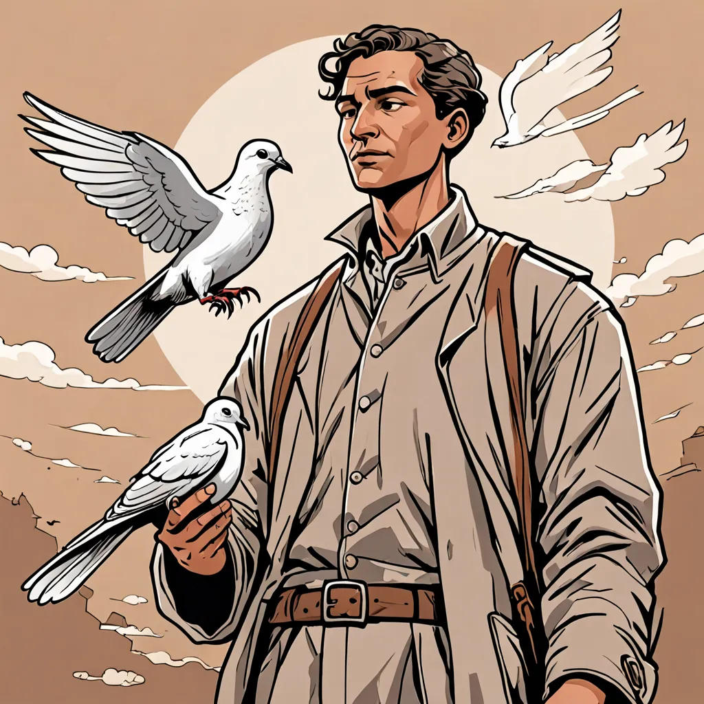 The Blind Man and the Dove