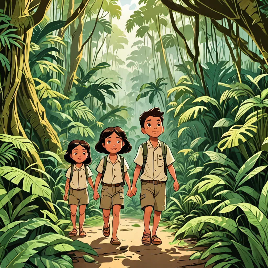 Amir and Arya's Amazon Adventure