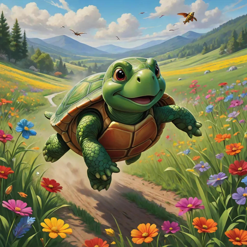 The Turtle Who Raced the Wind