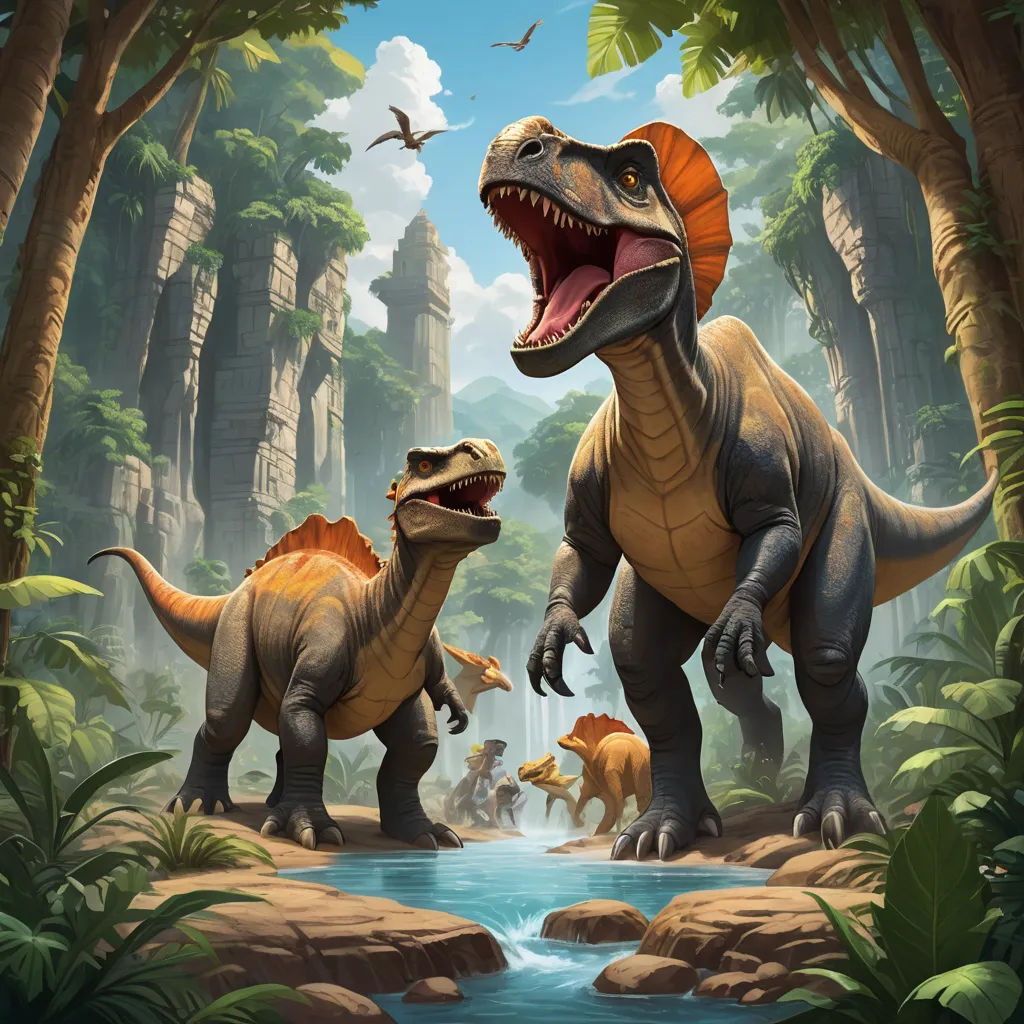 Os Dinossauros Aventureiros | Story.com
