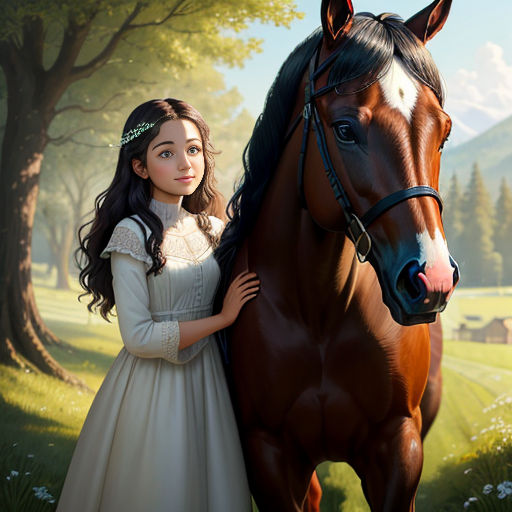 The Little Girl and her Horse