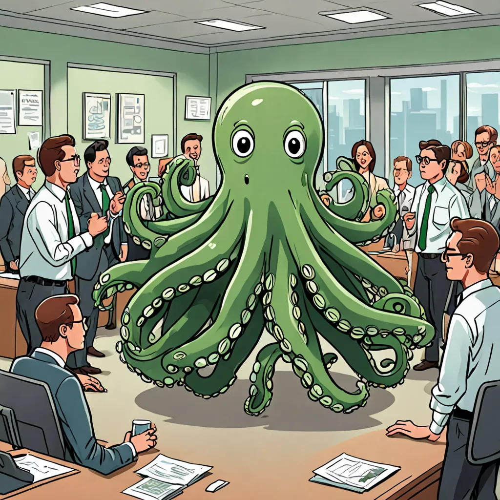 The Green Octopus's Dance