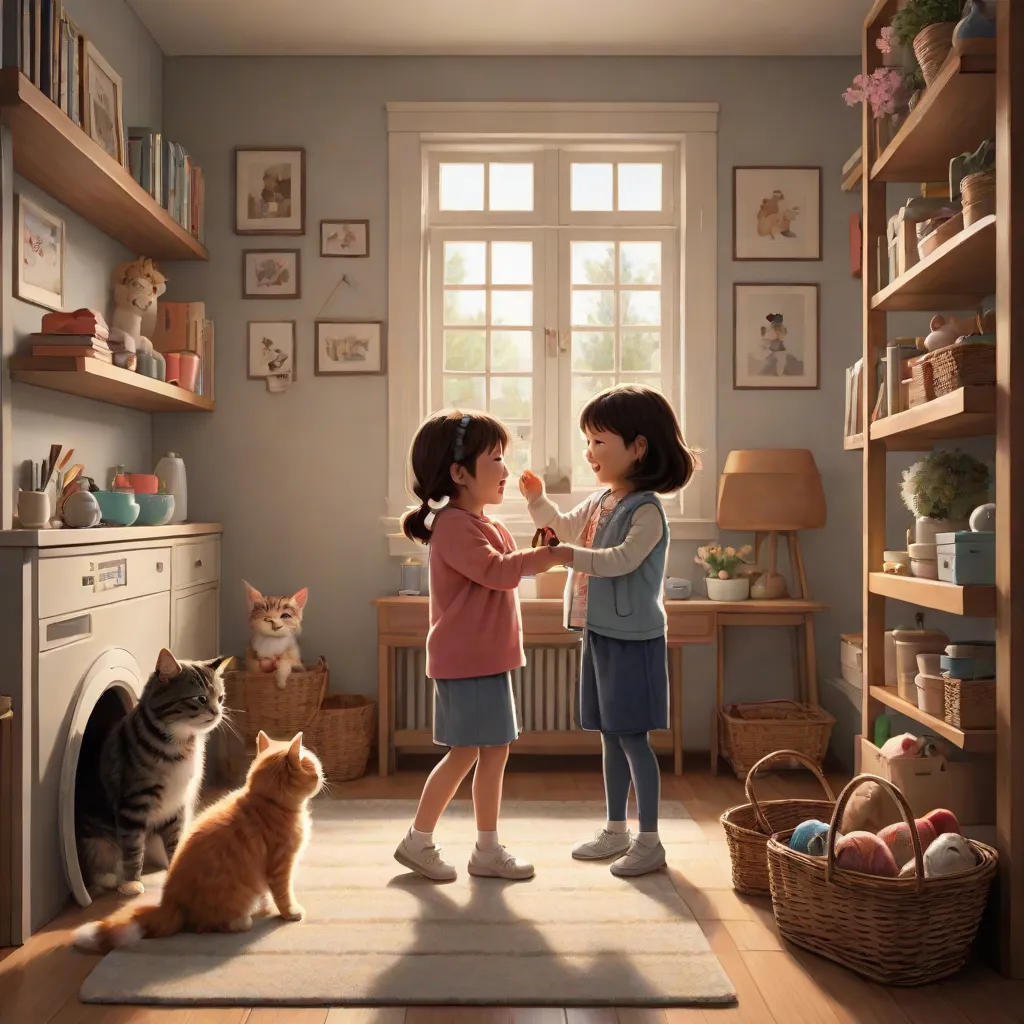 Paws and Claws: The Adventures of a Cat and Dog